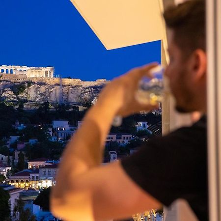 شقة أثينا  في Acrolights By Night المظهر الخارجي الصورة